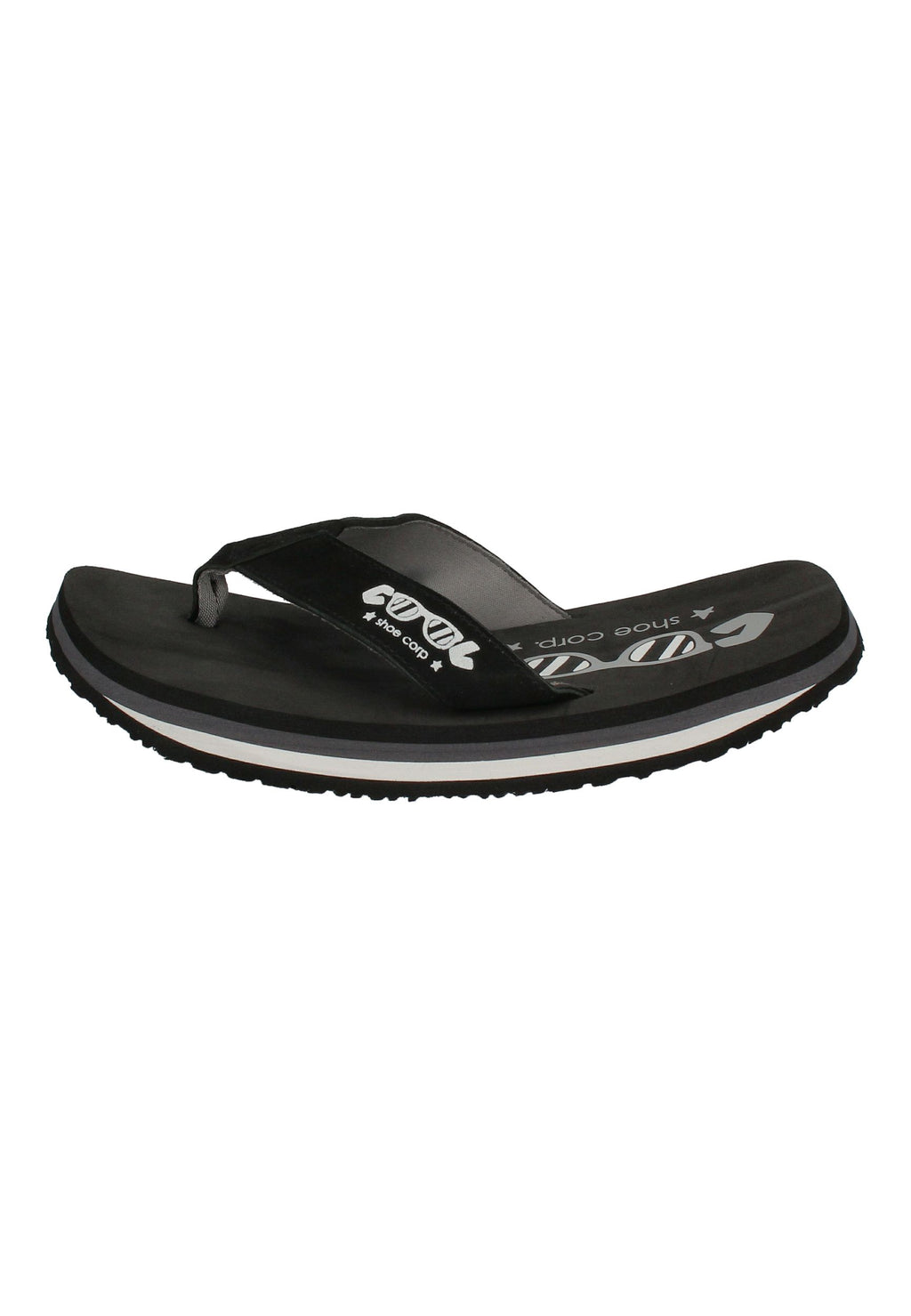 COOL SHOE Herrenschuhe Zehentrenner - ORIGINAL black 2-0Z