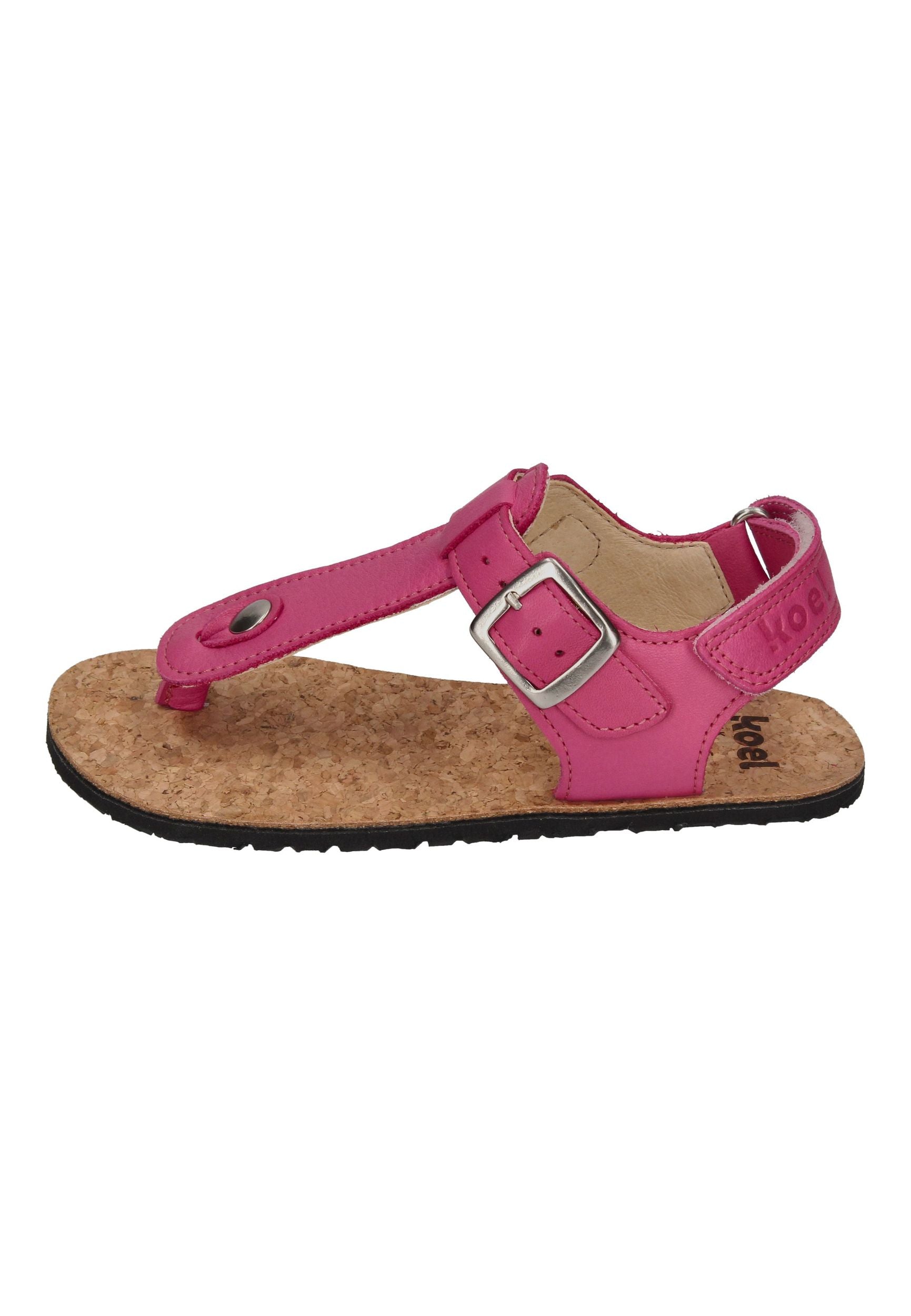 KOEL Barefoot - Kinder Sandalen - ABRIANA NAPPA fuchsia