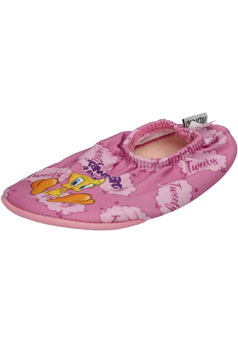 SLIPSTOP Kinder Hausschuhe Badeschuhe WARNER BROS TWEETY
