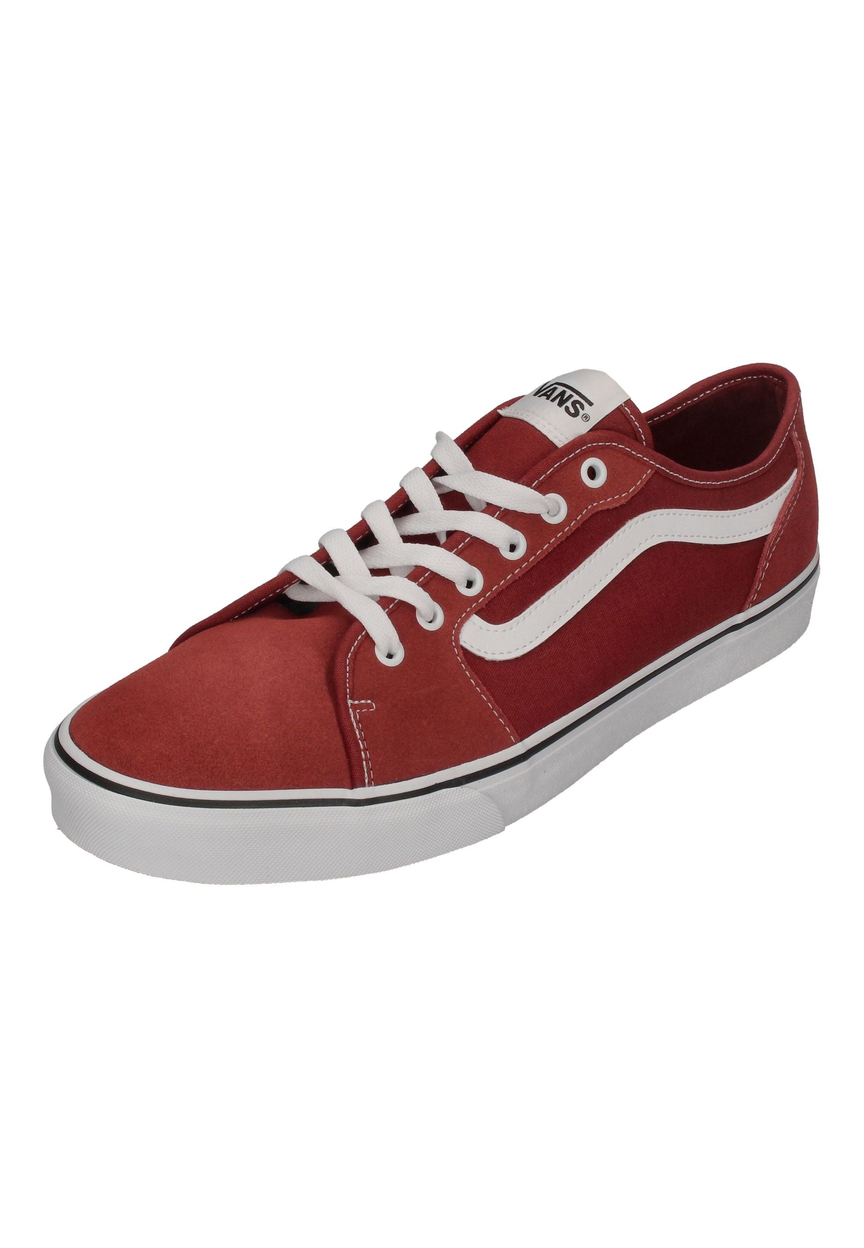 VANS in Übergrößen FILMORE DECON Suede Canvas fired brick-1Z