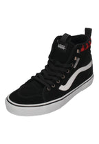 VANS in Übergrößen FILMORE HI VansGuard Suede - Black Red Plaid