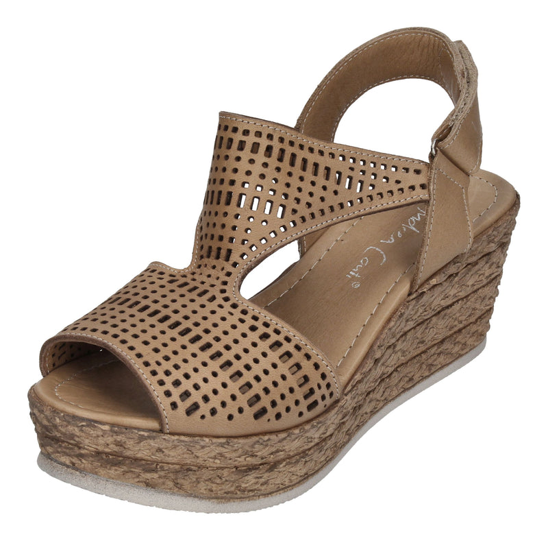 ANDREA CONTI Damen Sandaletten - 1983603-066 - taupe-0