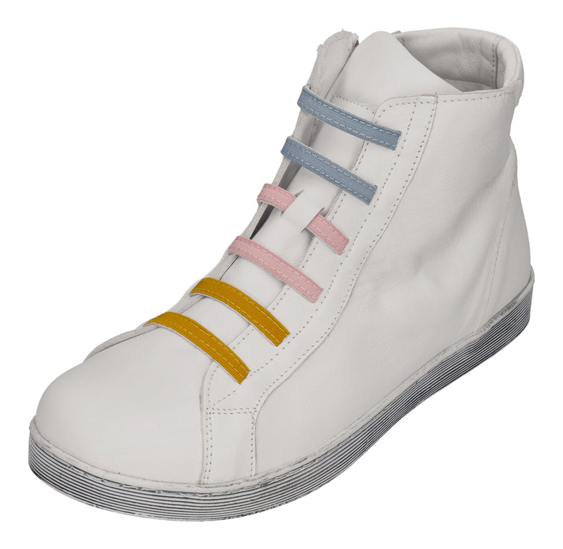 ANDREA CONTI Damen Sneakers 0062801-1552 weiß pastell
