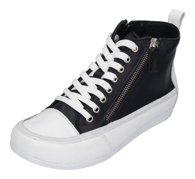 ANDREA CONTI Damen Sneakers 0345910-073 - schwarz weiß