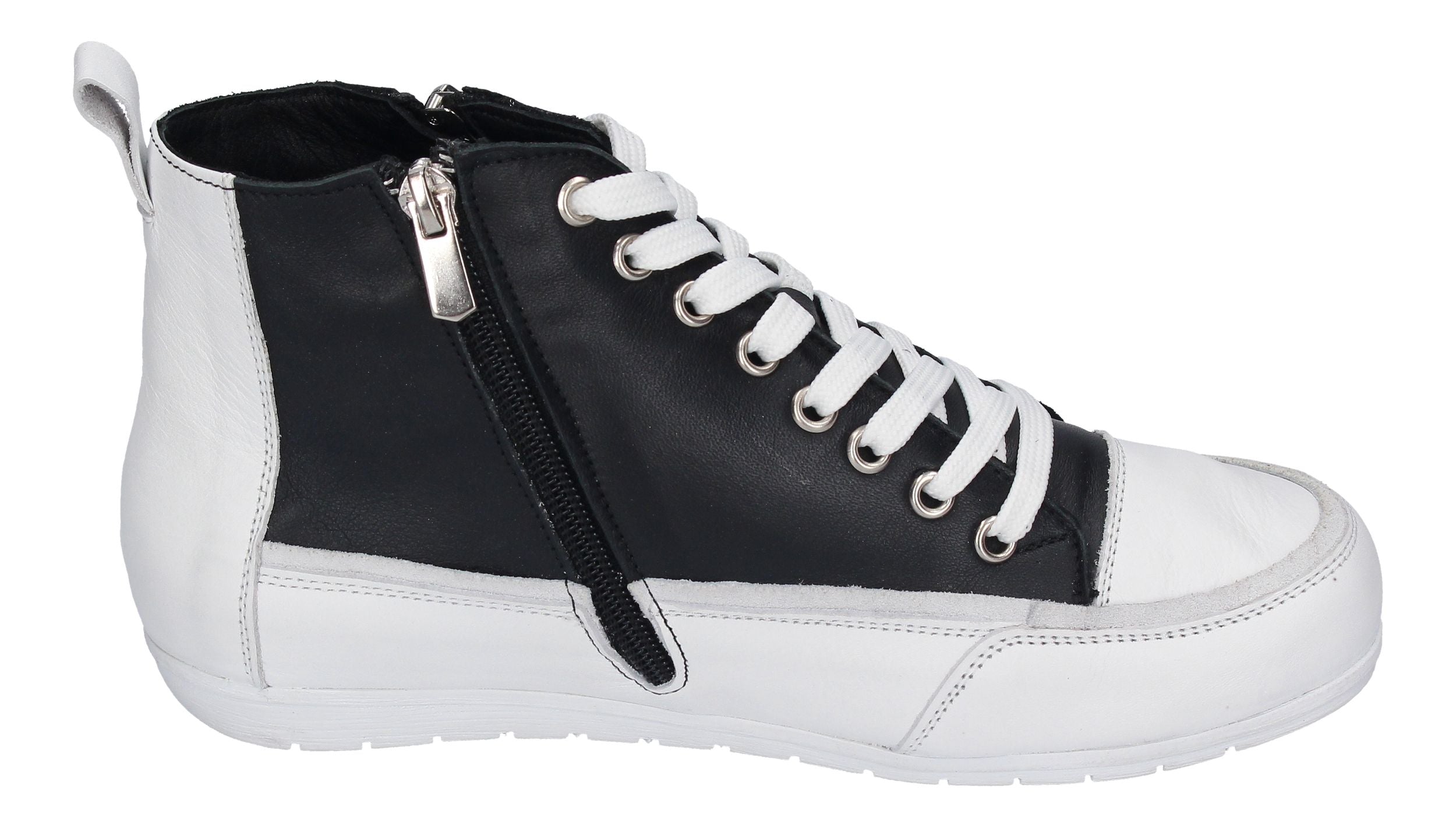 ANDREA CONTI Damen Sneakers 0345910-073 - schwarz weiß