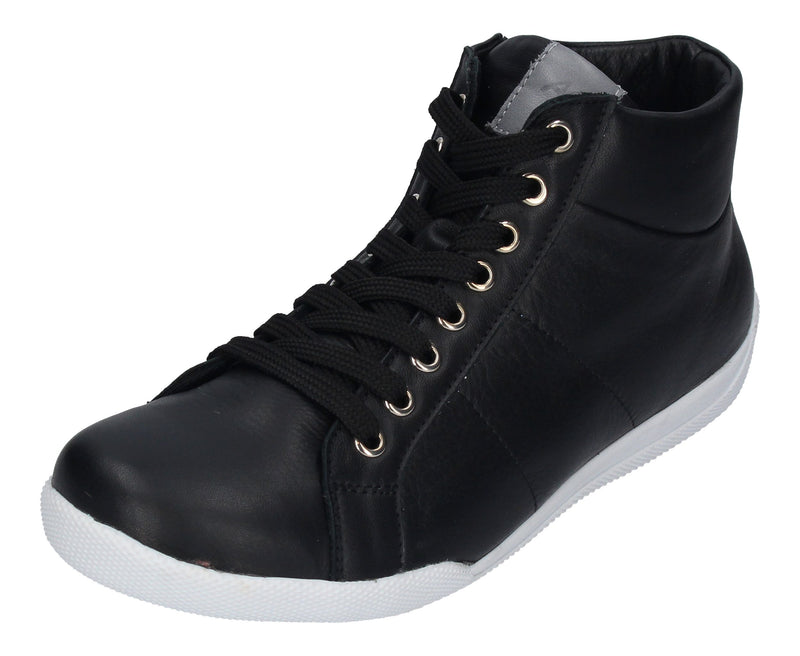 ANDREA CONTI Damen Sneakers 0343619-258 schwarz anthrazit