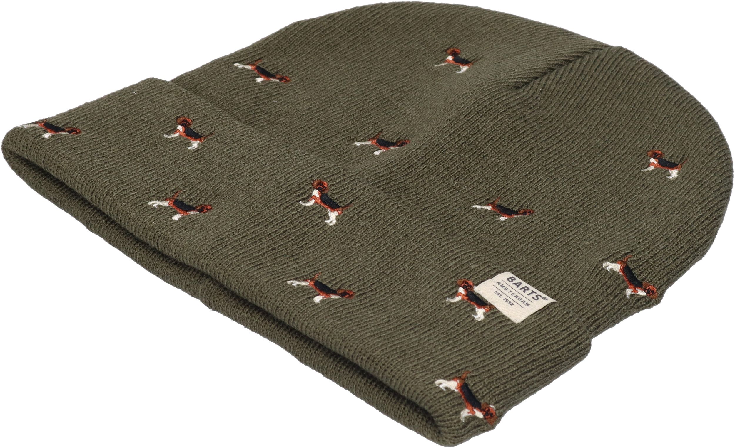 BARTS Herrenmütze Beanie VINSON green Hunde