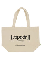ESPADRIJ L'ORIGINALE Strandtasche BEACHTOTE LARGE nature
