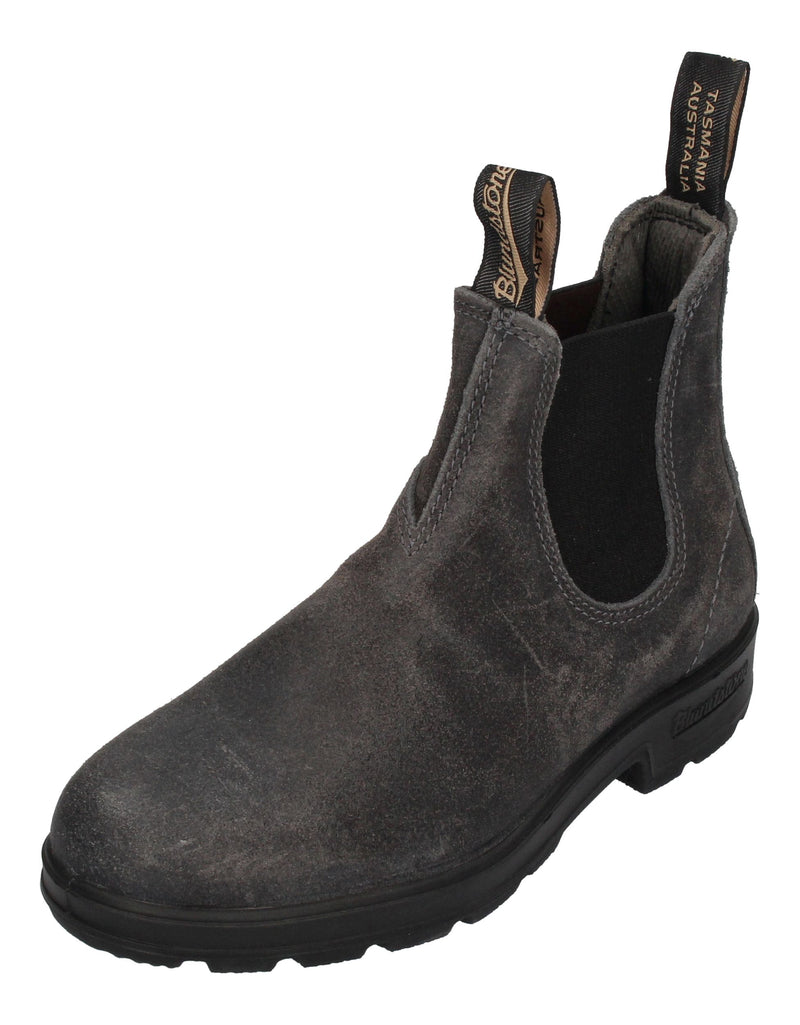 BLUNDSTONE Boots Original 500 Series 1910 steel grey wax suede