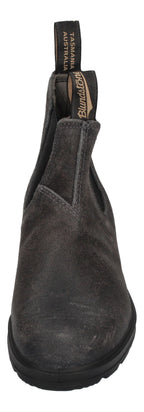 BLUNDSTONE Boots Original 500 Series 1910 steel grey wax suede