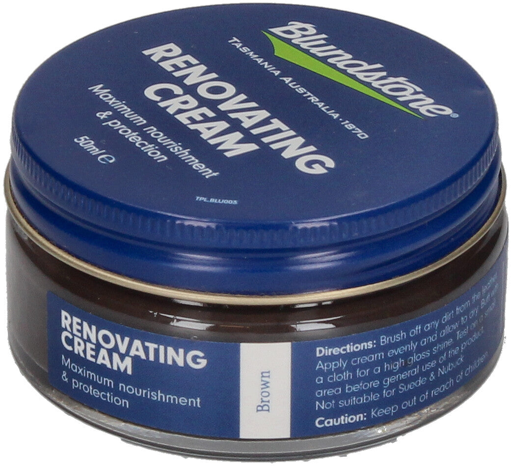 BLUNDSTONE - Schuhcreme RENOVATING CREAM Brown 50ML-0