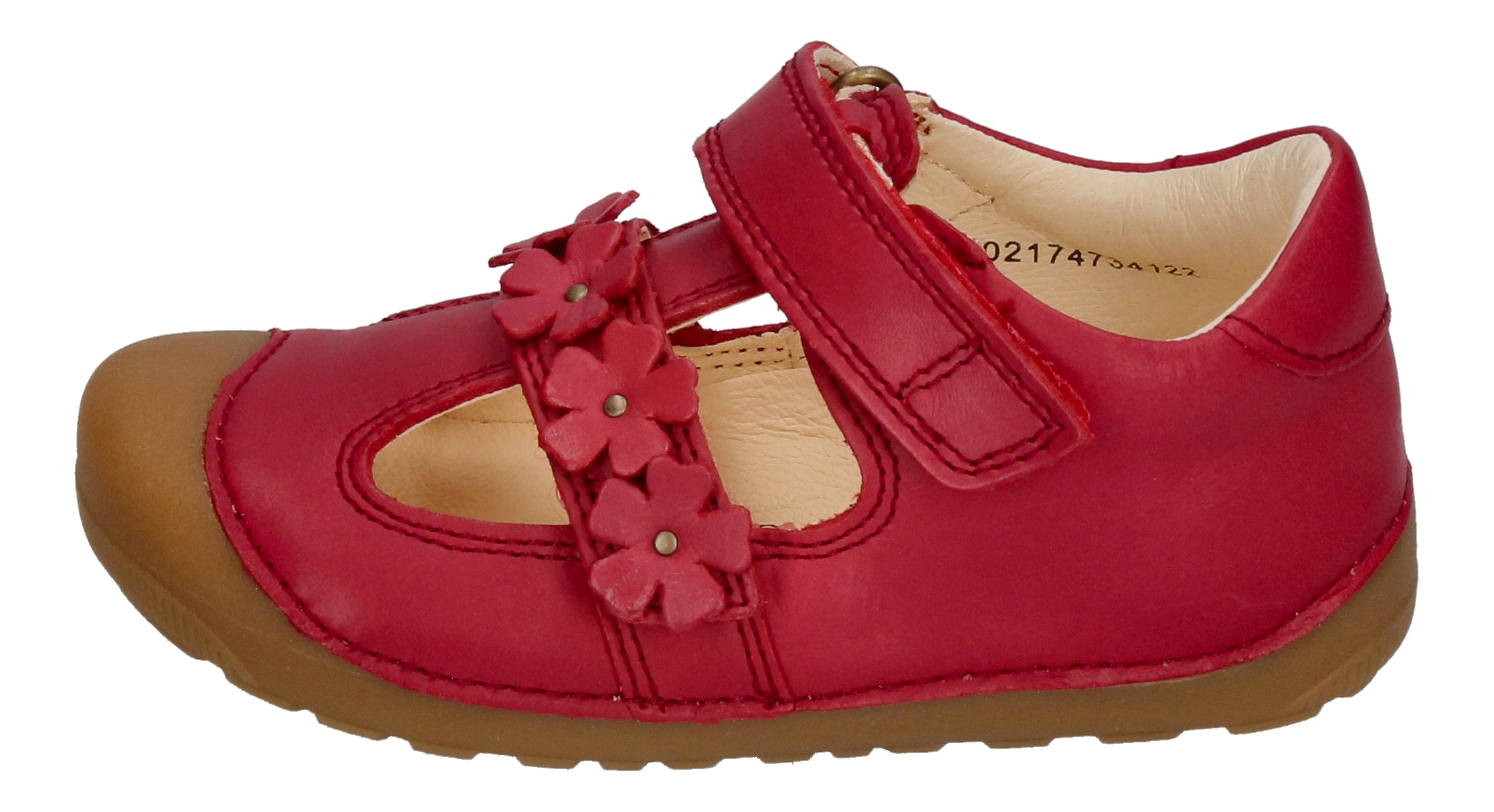 BUNDGAARD Kinderschuhe PETIT SUMMER FLOWER 202174 red-1