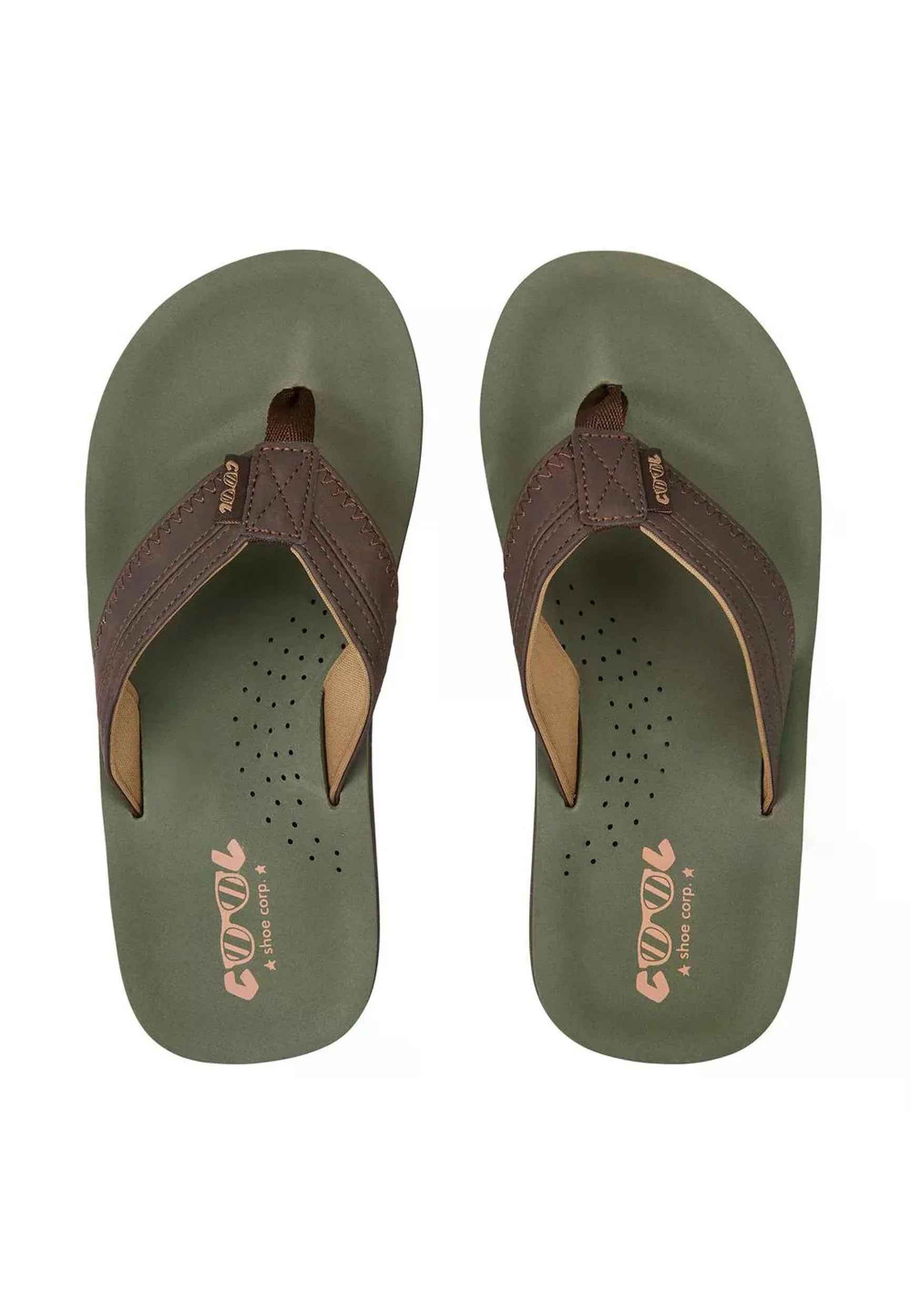 COOL SHOE Herren Zehentrenner COOL CLOUD 2 khaki