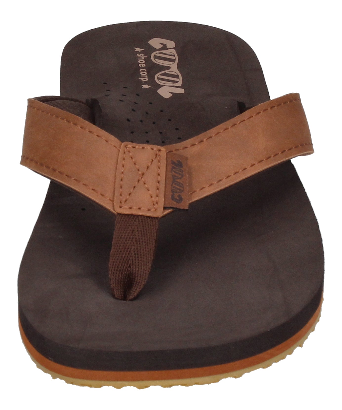 COOL SHOE Herrenschuhe Zehentrenner COOL SIN - brown-2