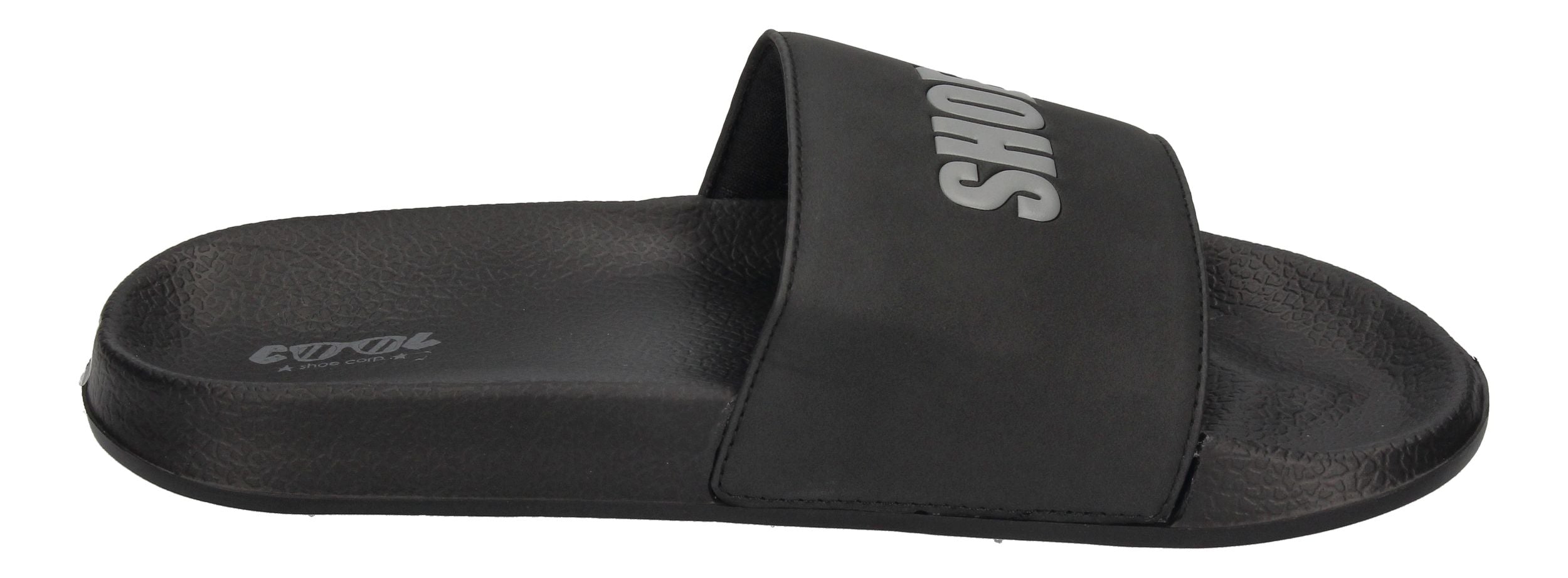 COOL SHOE Herrenschuhe Schlappe FLUX - black gray-3