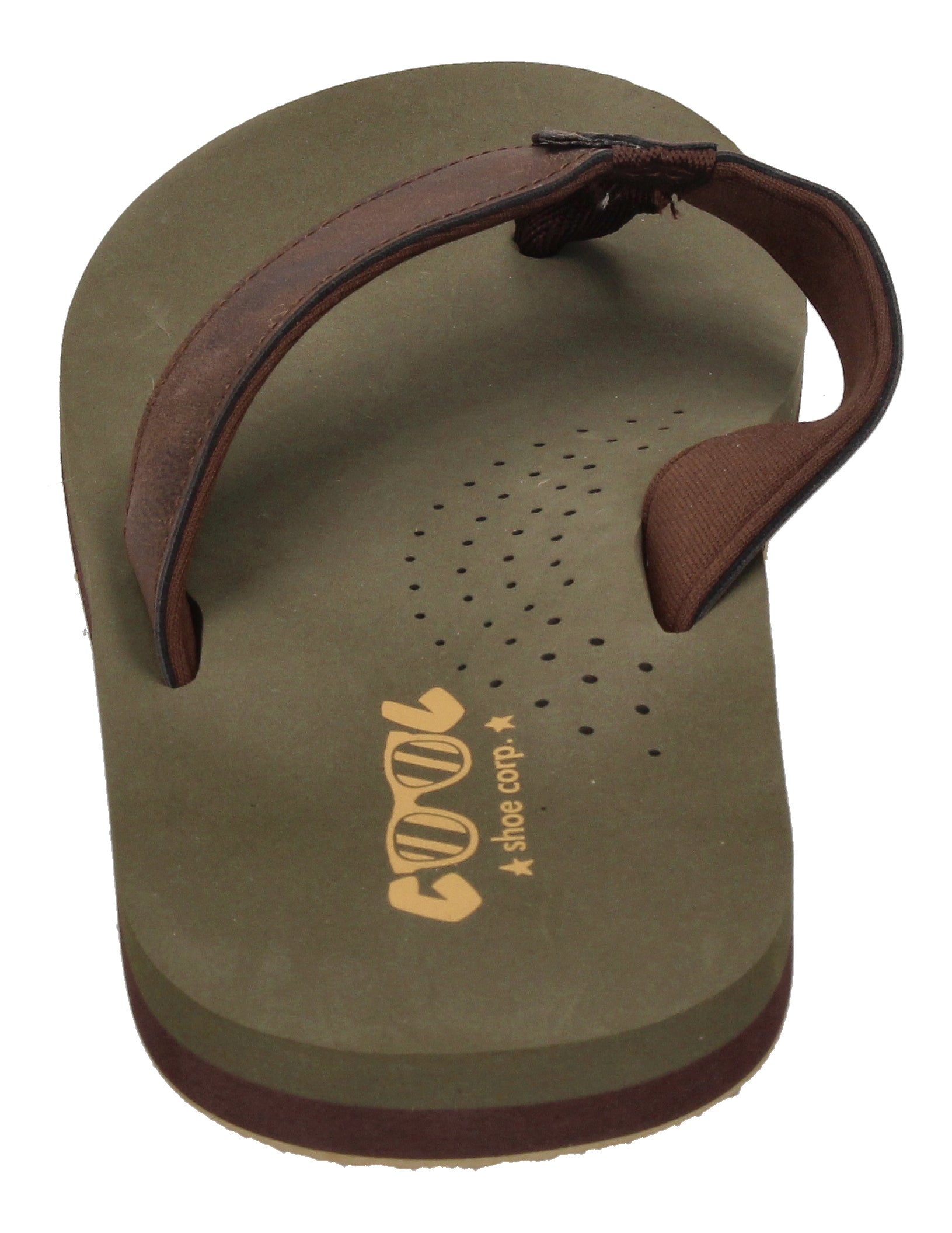 COOL SHOE Herrenschuhe Zehentrenner COOL SIN - olive-4