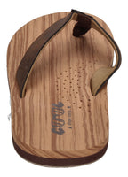 COOL SHOE Herrenschuhe Zehentrenner COOL SIN - wood-4