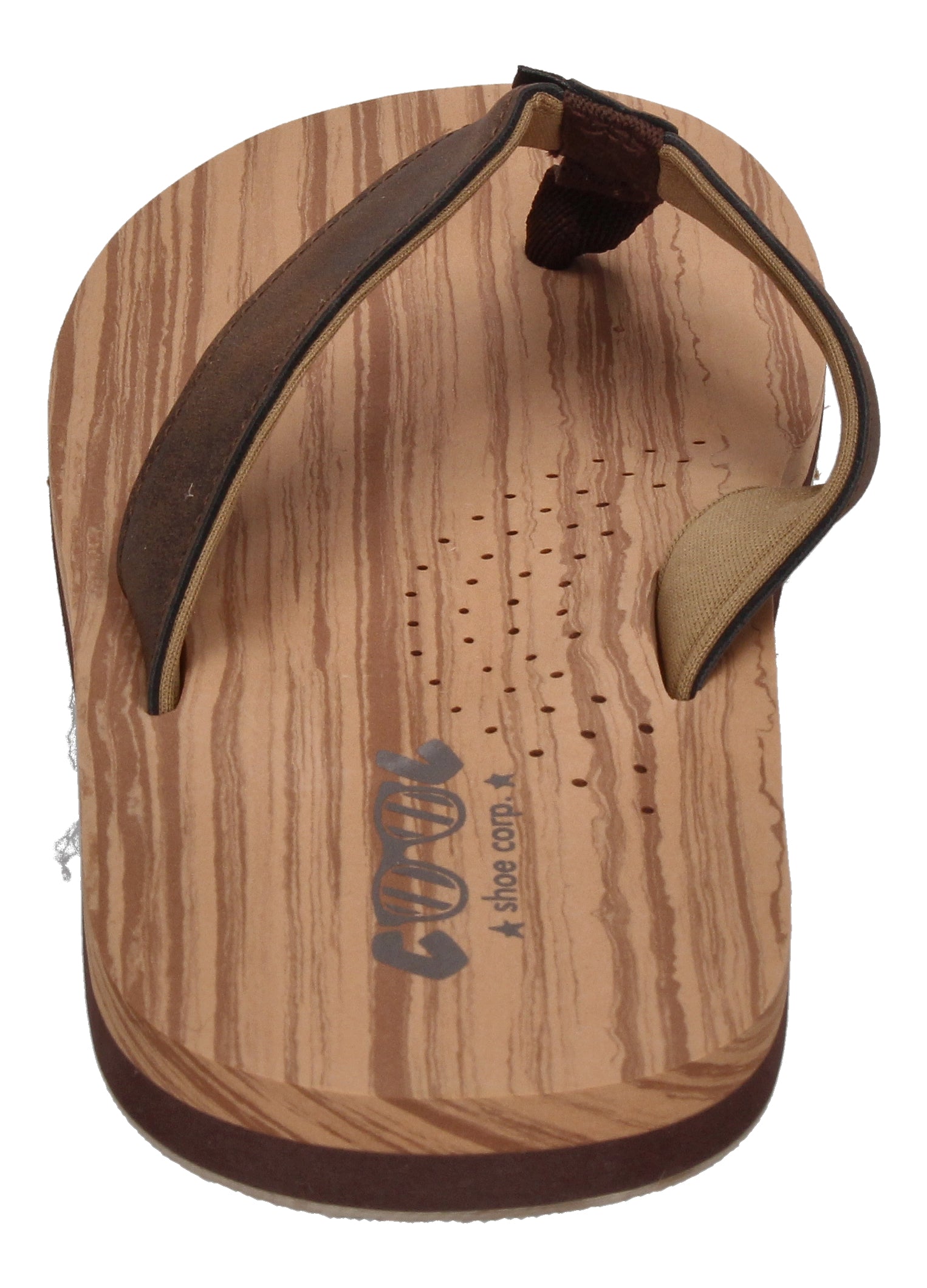 COOL SHOE Herrenschuhe Zehentrenner COOL SIN - wood-4
