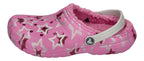 CROCS CLASSIC LINED DISCO DANCE PARTY CLOG KIDS taffy -1