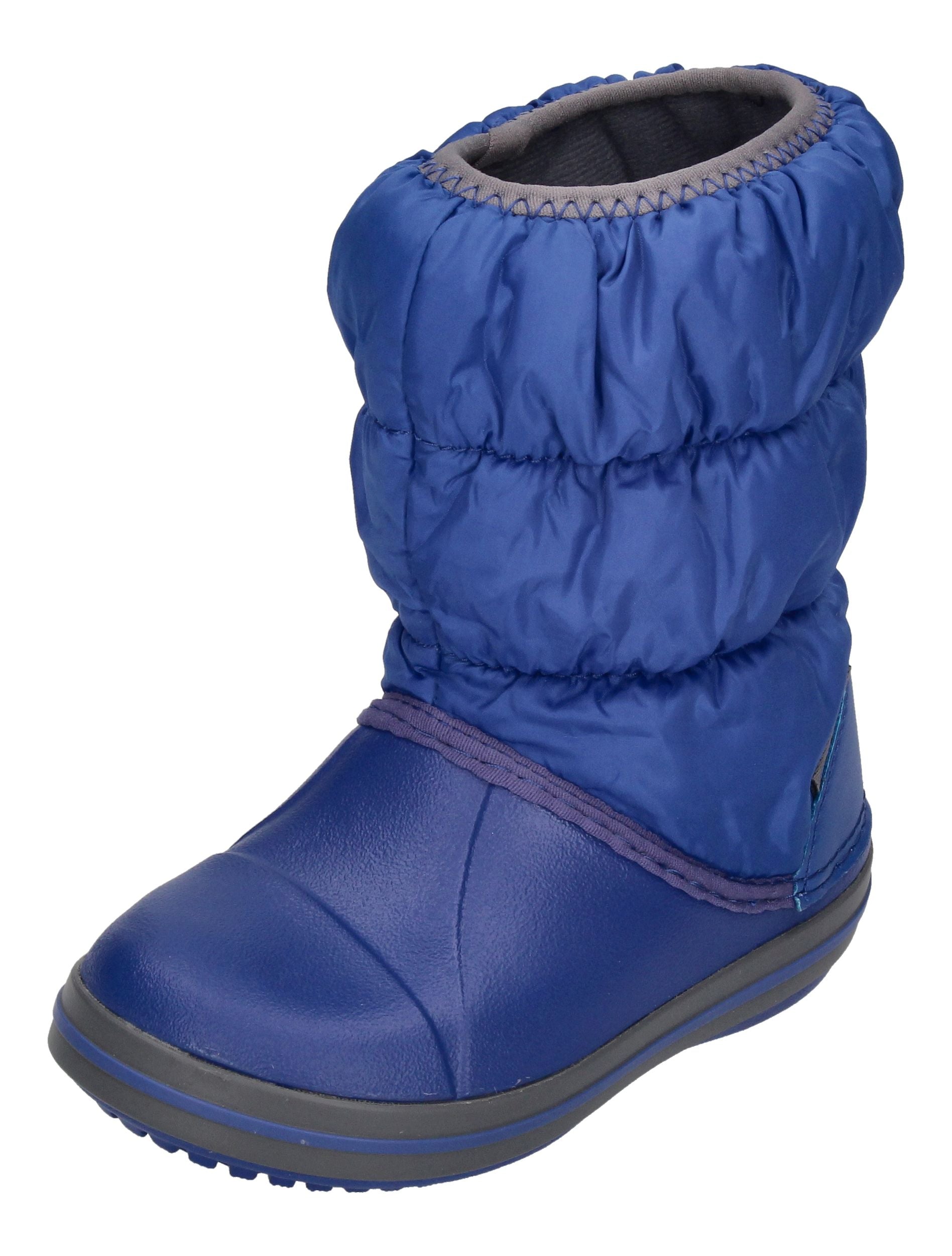CROCS Kids - Stiefel WINTER PUFF BOOT - cerulean blue light grey-0
