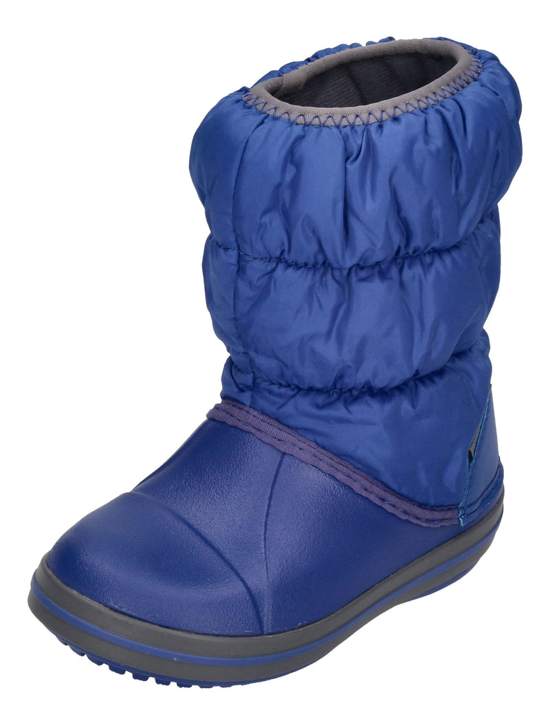 CROCS Kids - Stiefel WINTER PUFF BOOT - cerulean blue light grey-0
