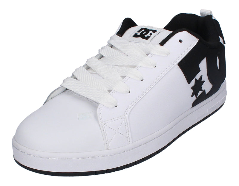 DC Sneaker in Übergrößen COURT GRAFFIK 300529-WLK white black-0