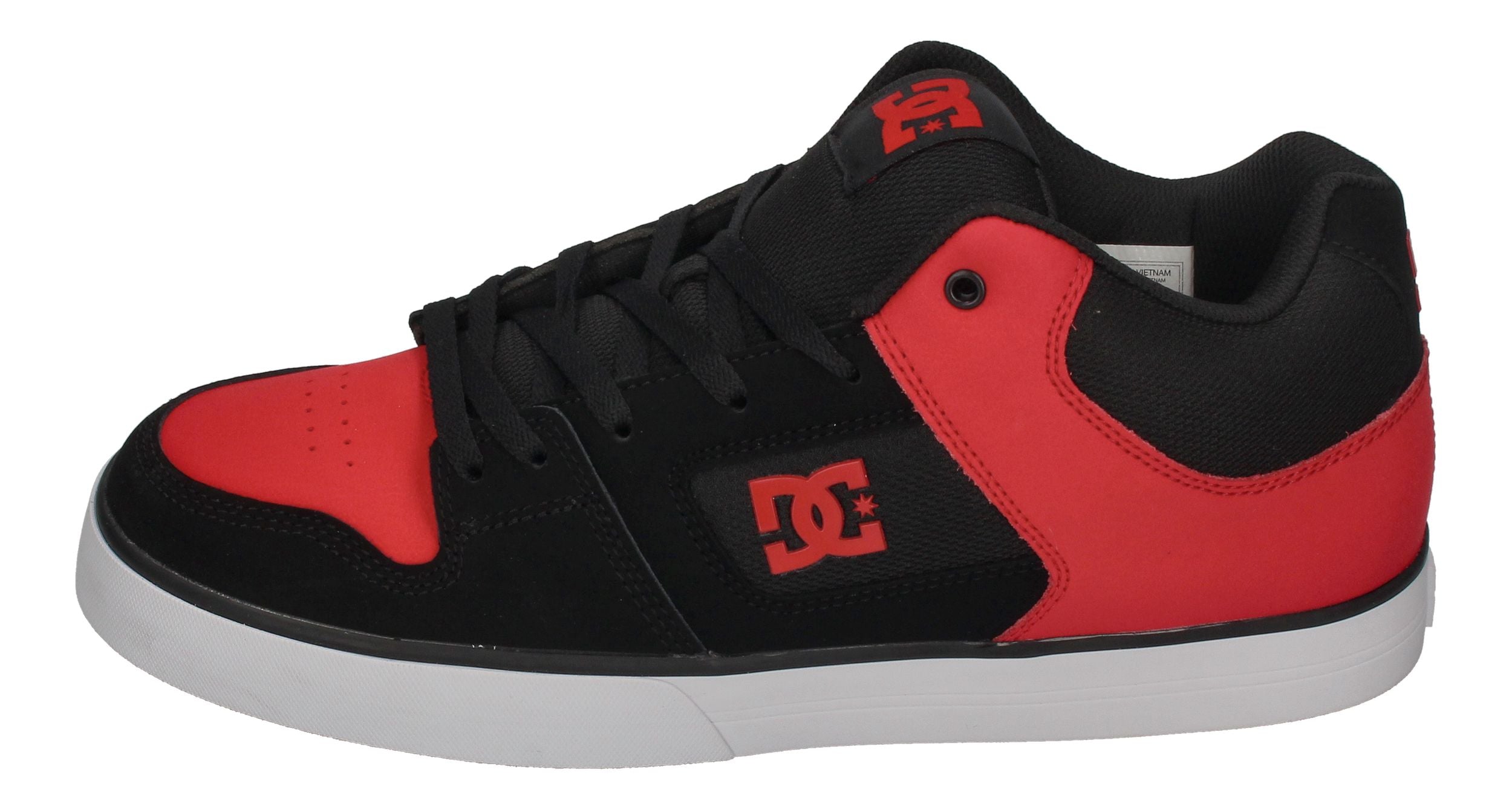 DC Sneaker in Übergröße PURE MID ADYS400082 black red-1