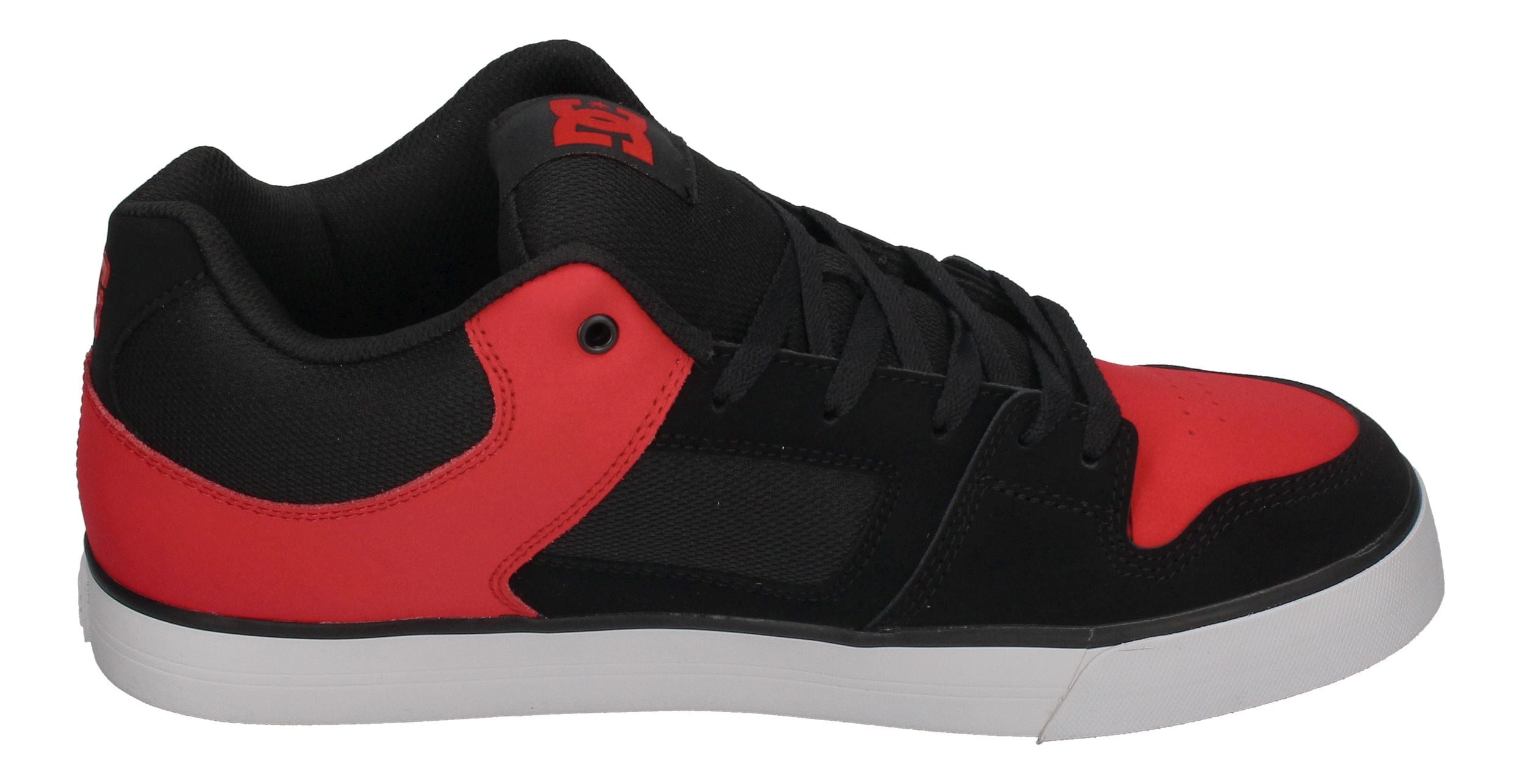 DC Sneaker in Übergröße PURE MID ADYS400082 black red-3