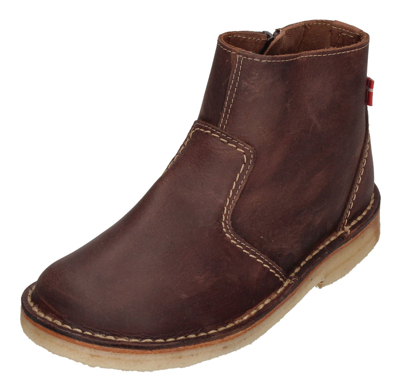 DUCKFEET Damenschuhe - Stiefeletten KORSOR 370 cocoa