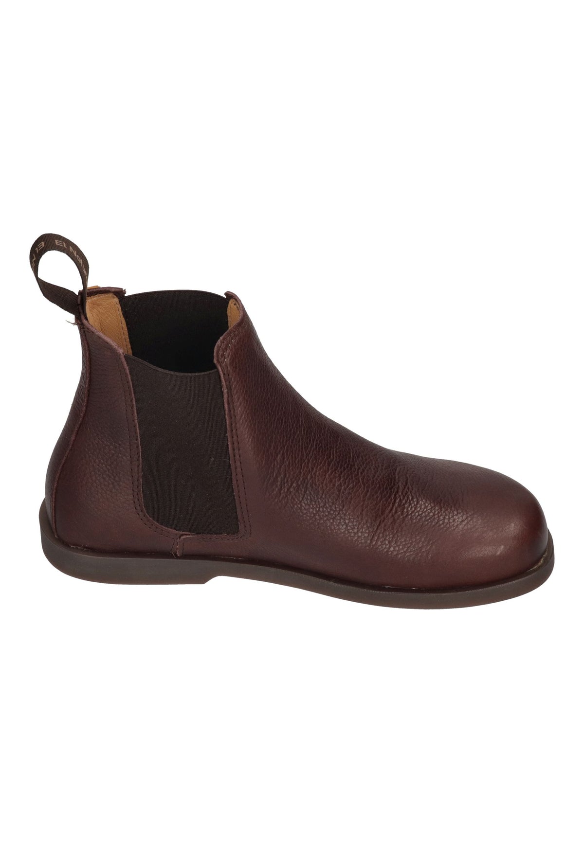 EL NATURALISTA Arenisca N5875 Chelsea-Boot in Brown, Leder mit braunem Stretcheinsatz und Zuglasche, von der anderen Seite