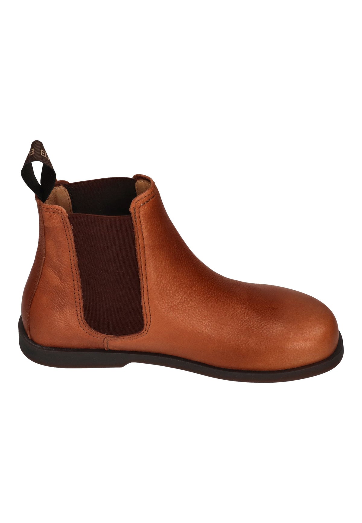 EL NATURALISTA Arenisca N5875 Chelsea-Boot in Cuero, cognacfarbenes Leder mit braunem Stretcheinsatz, von der anderen Seite