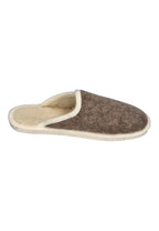 ESPADRIJ L'ORIGINALE Chausson Woman Pantoffel in Sable Nature mit Wollfußbett und offener Ferse, andere Seite