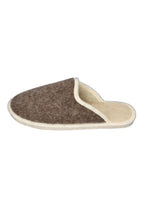 ESPADRIJ L'ORIGINALE Chausson Woman Pantoffel in Sable Nature, Filz mit cremefarbener Einfassung, Seitenansicht