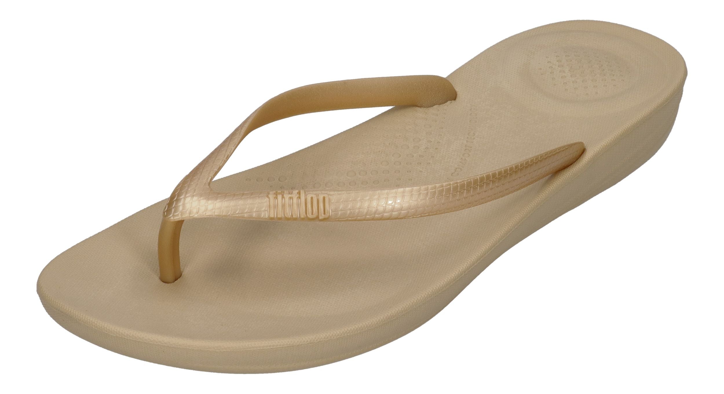 FITFLOP Zehentrenner IQUSHION ERGONOMIC FLIP E54 gold
