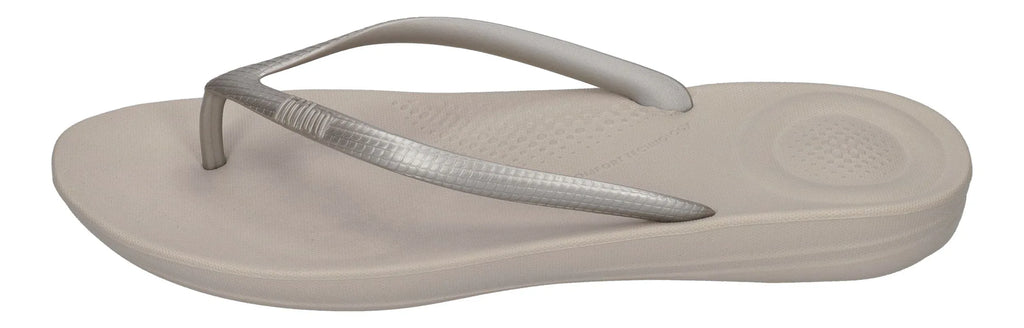 FITFLOP Damen Zehentrenner IQUSHION ERGONOMIC FLIP E54 silver
