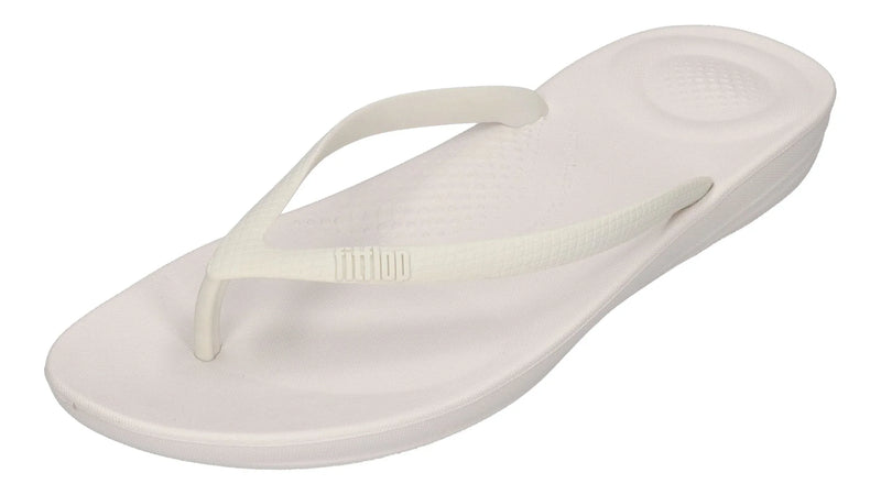 FITFLOP Damen Zehentrenner IQUSHION ERGONOMIC FLIP E54 urban white