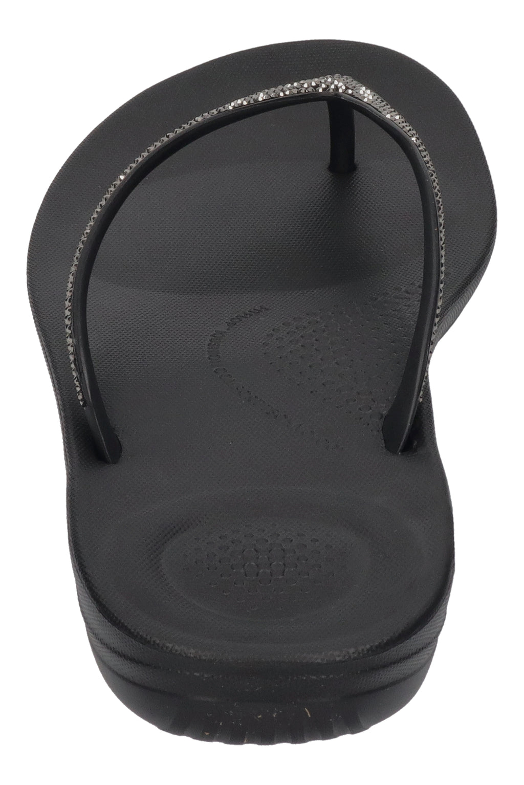 FITFLOP Zehentrenner IQUSHION SPARKLE R08 - black