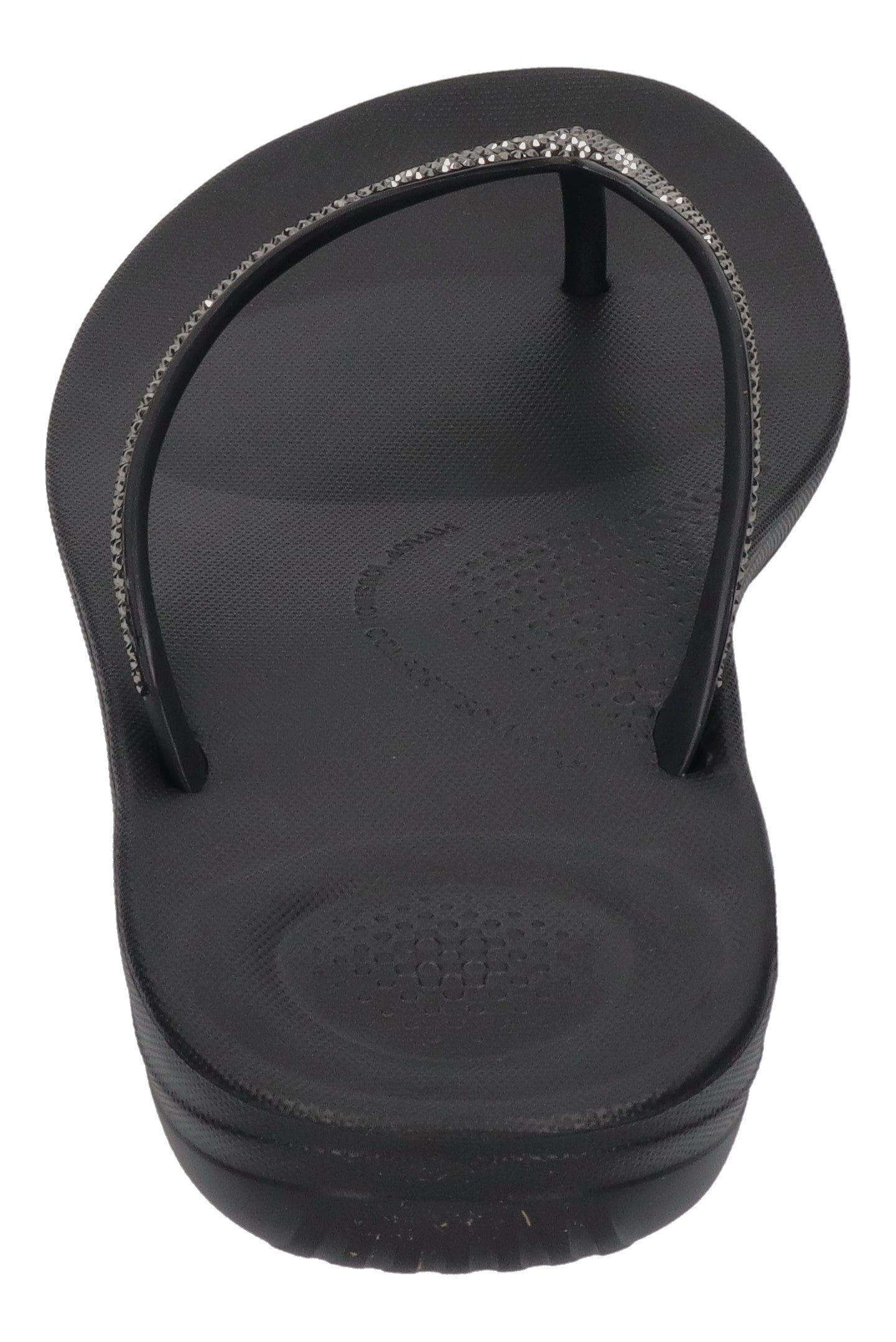 FITFLOP Zehentrenner IQUSHION SPARKLE R08 - black