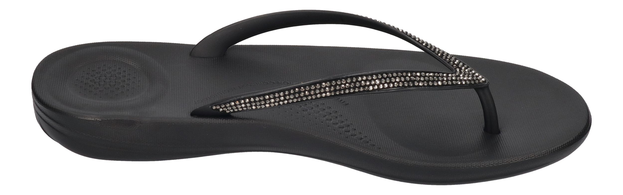 FITFLOP Zehentrenner IQUSHION SPARKLE R08 - black