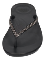 FITFLOP Zehentrenner IQUSHION SPARKLE R08 - black