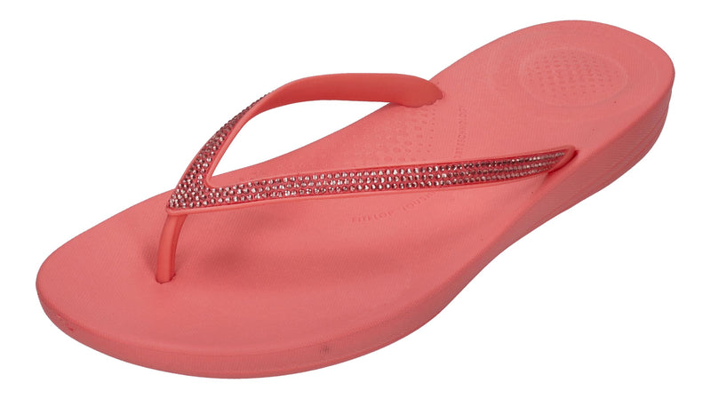 FITFLOP Zehentrenner IQUSHION SPARKLE R08 - rosy coral