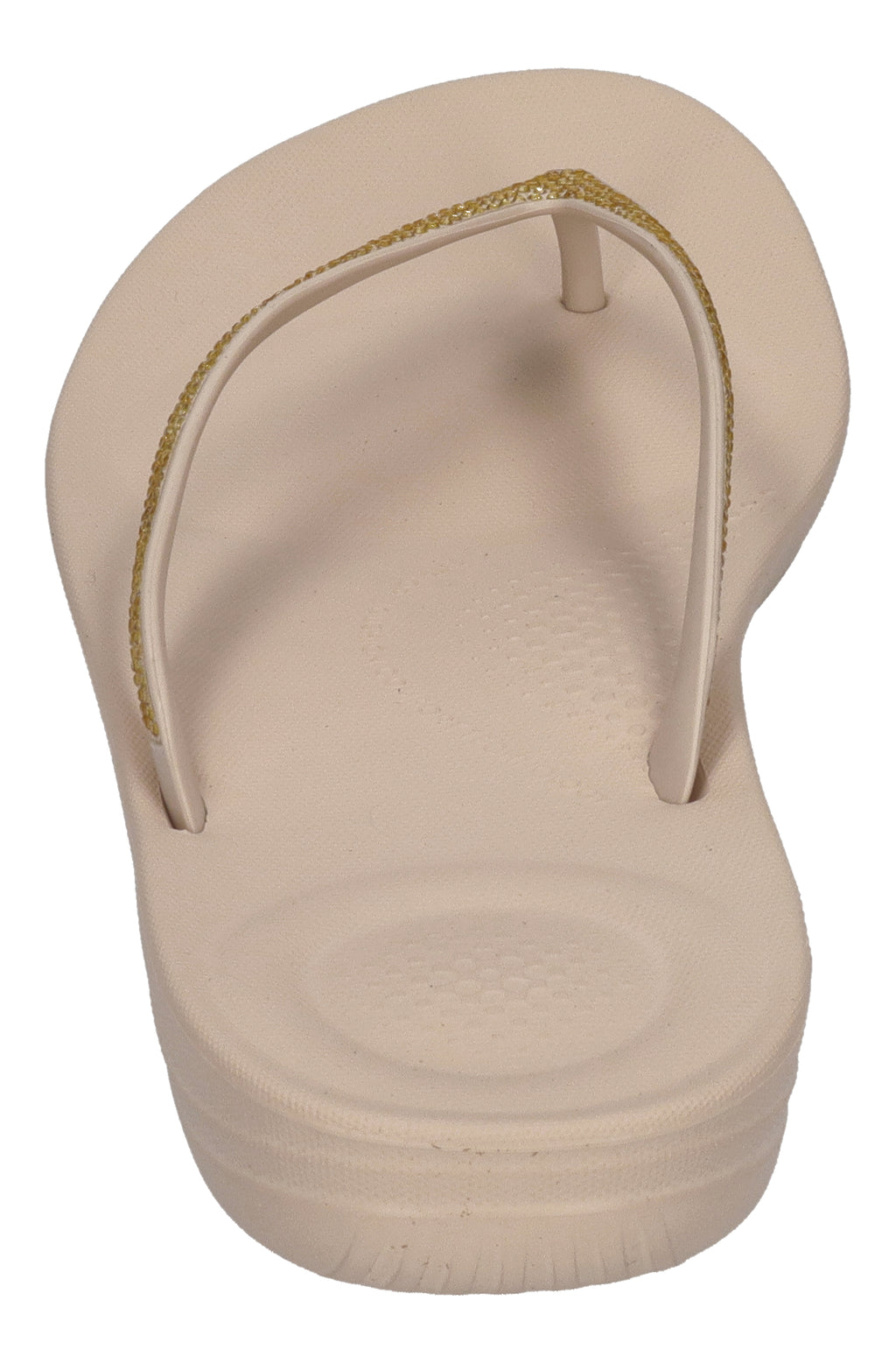 FITFLOP Zehentrenner IQUSHION SPARKLE R08 - stone beige