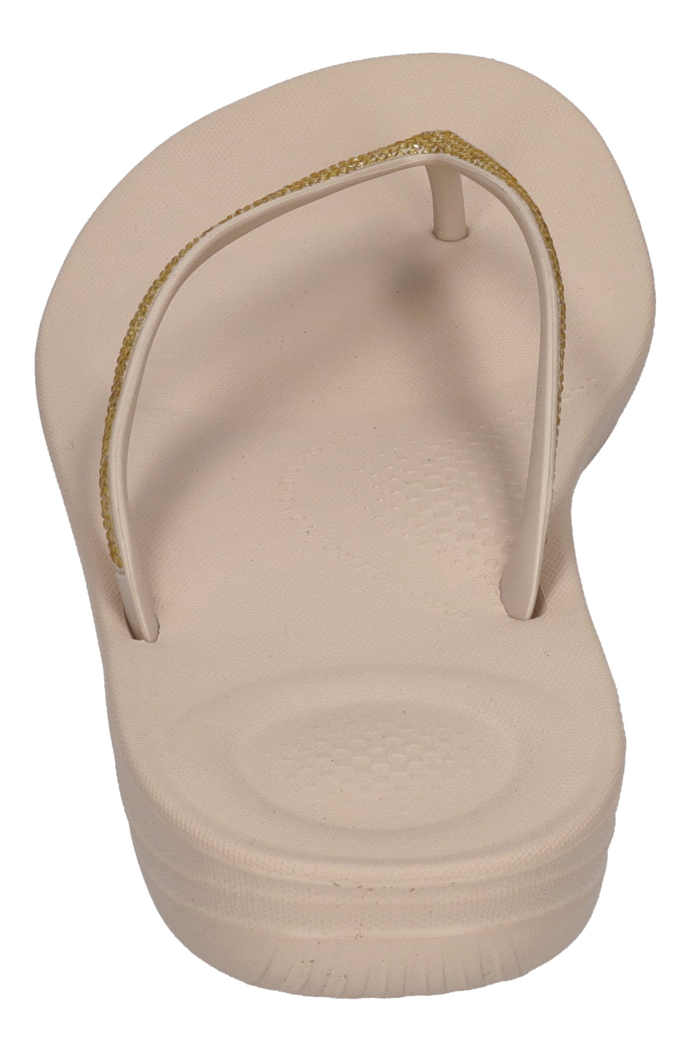 FITFLOP Zehentrenner IQUSHION SPARKLE R08 - stone beige