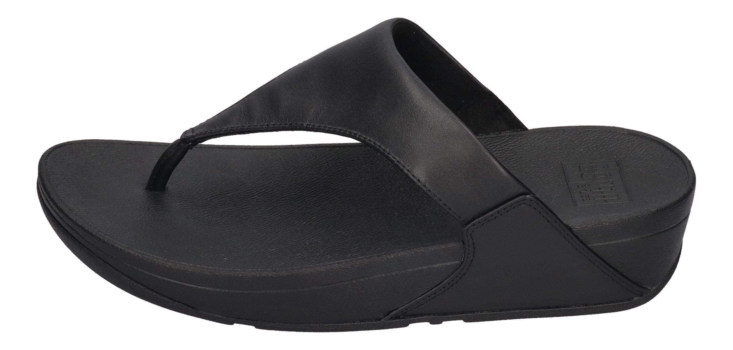 FITFLOP Zehentrenner LULU LEATHER TOE POST black
