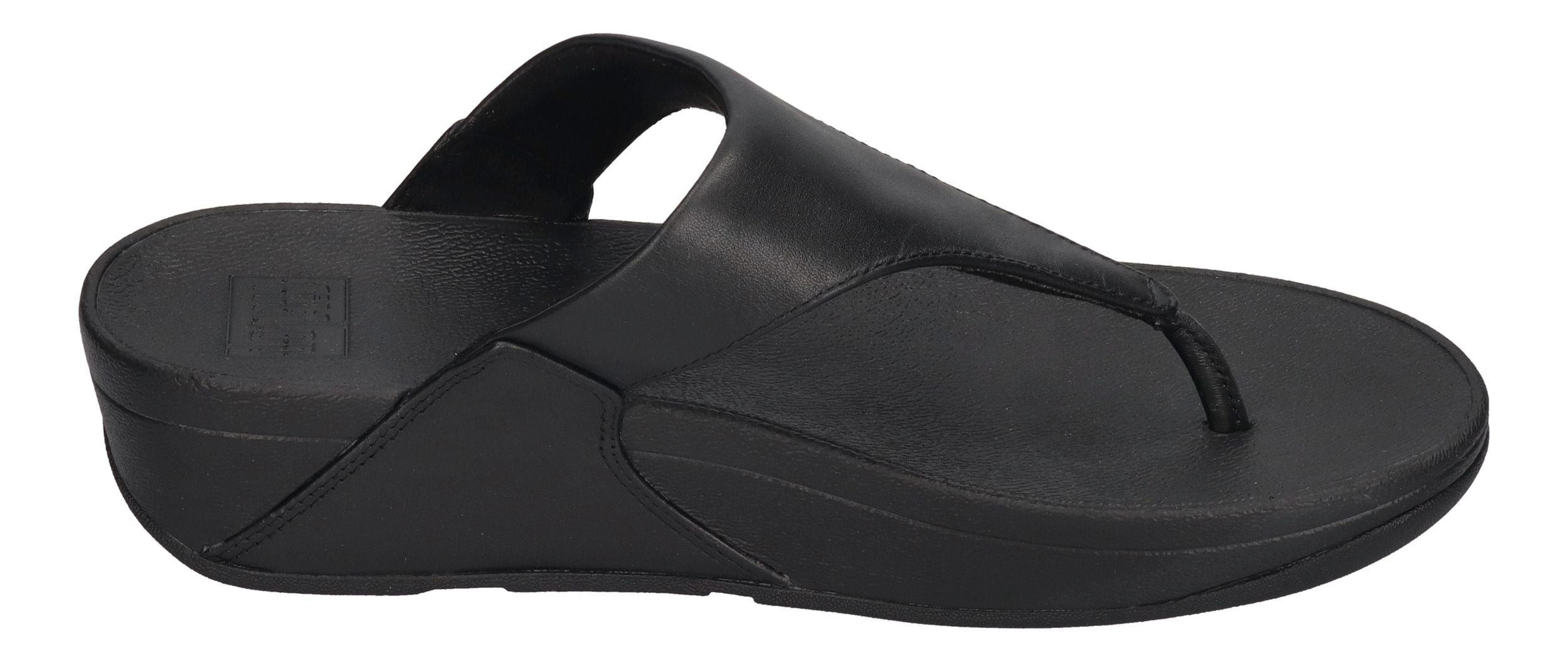 FITFLOP Zehentrenner LULU LEATHER TOE POST black
