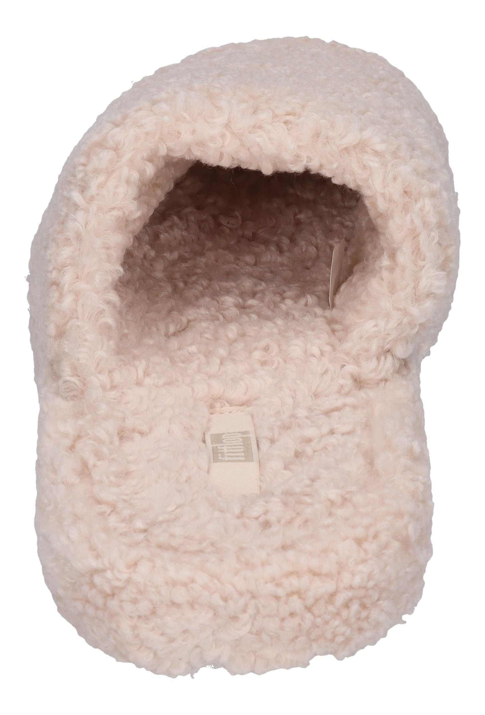 FITFLOP - iQUSHION D-LUXE PADDED TEDDY SLIPPER - milk ice