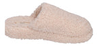 FITFLOP - iQUSHION D-LUXE PADDED TEDDY SLIPPER - milk ice