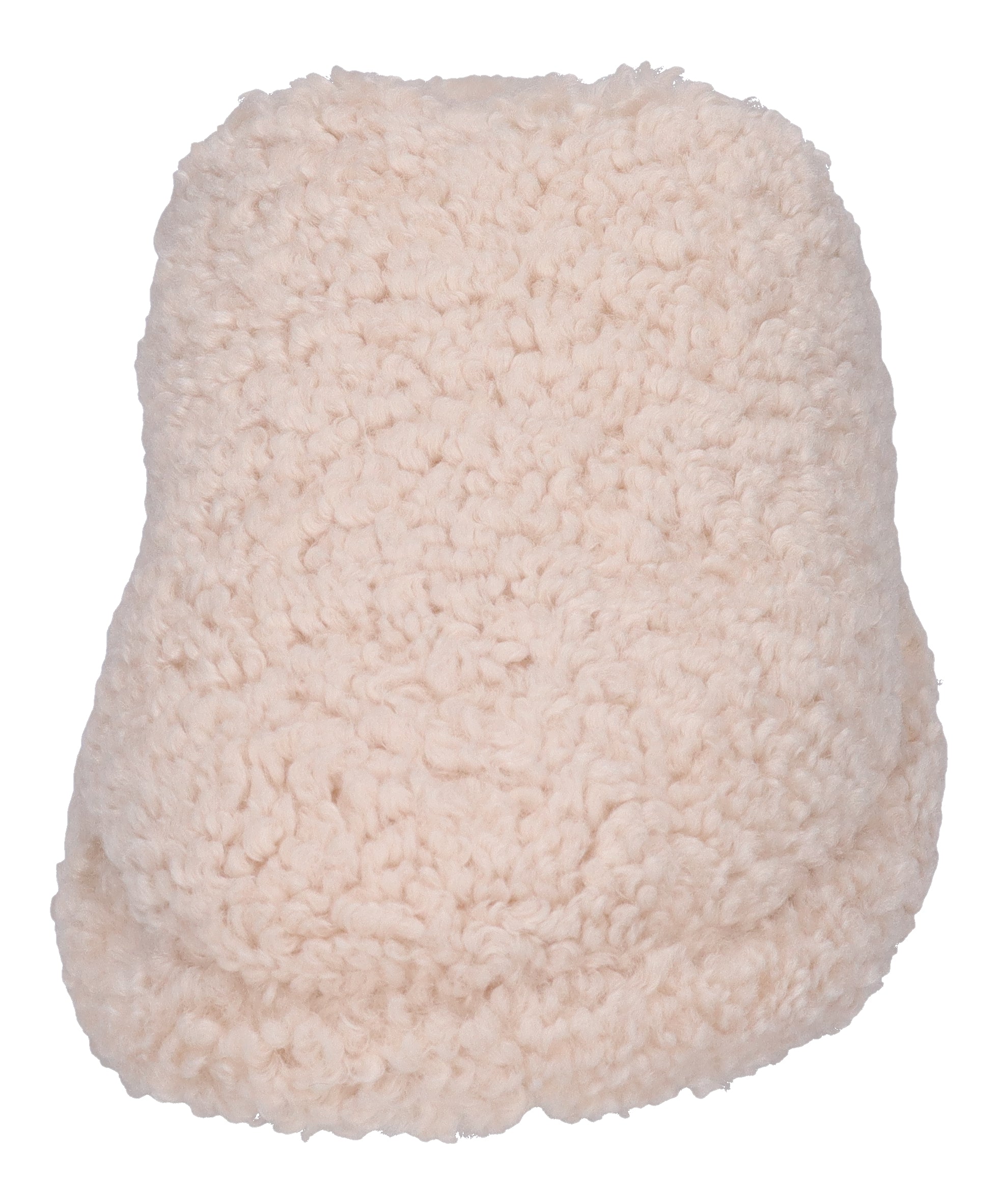 FITFLOP - iQUSHION D-LUXE PADDED TEDDY SLIPPER - milk ice
