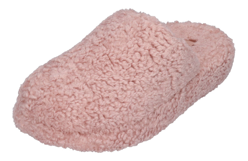 FITFLOP - iQUSHION D-LUXE PADDED TEDDY SLIPPER - dusty pink