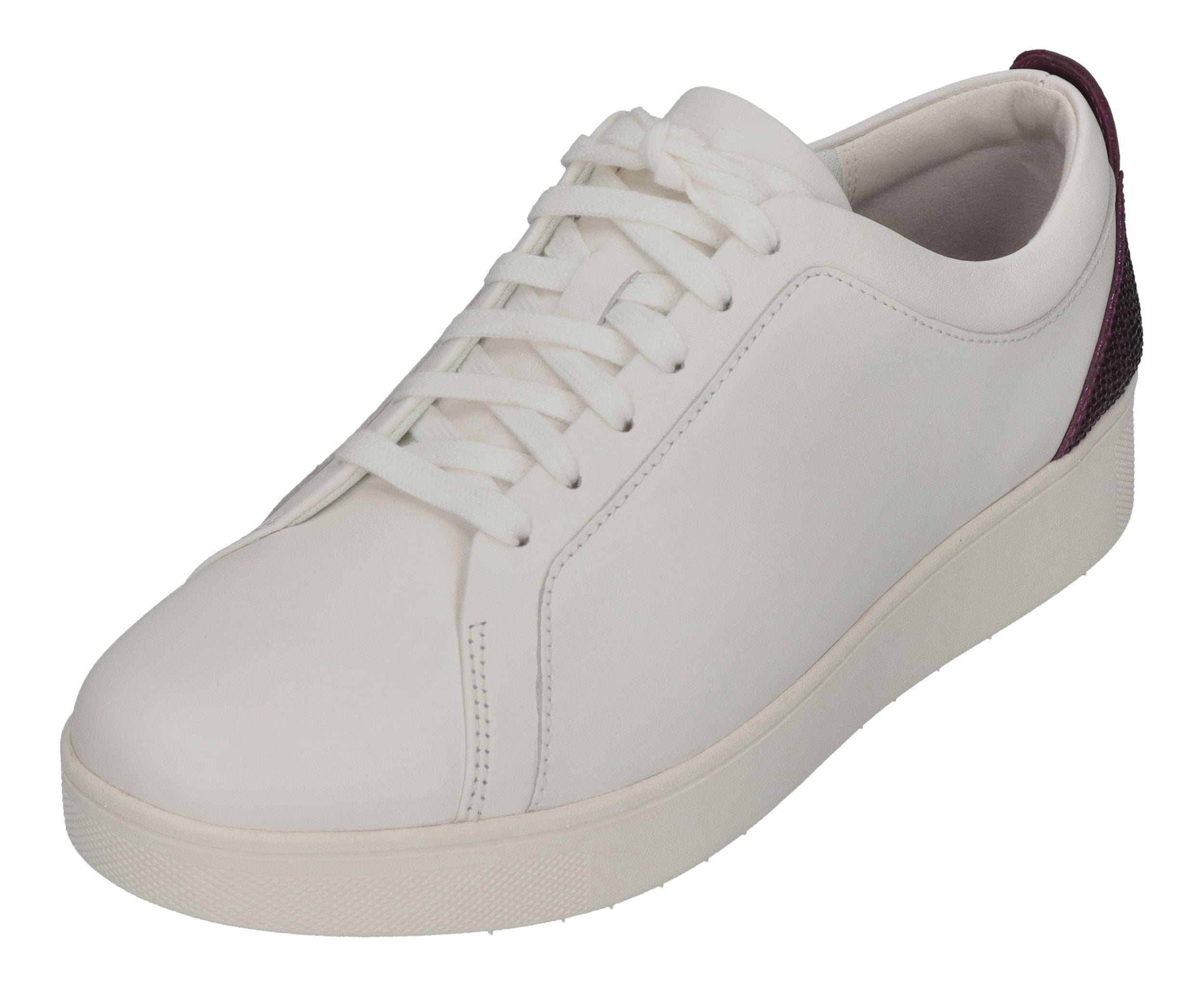 FITFLOP Sneakers RALLY CRYSTAL BACKTAB - white mauve